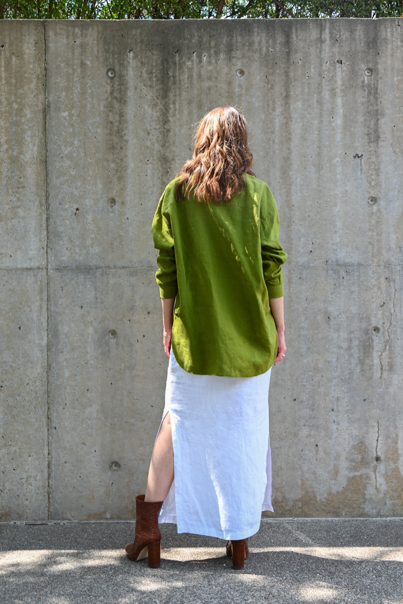 Chatham Top in Leaf Green
