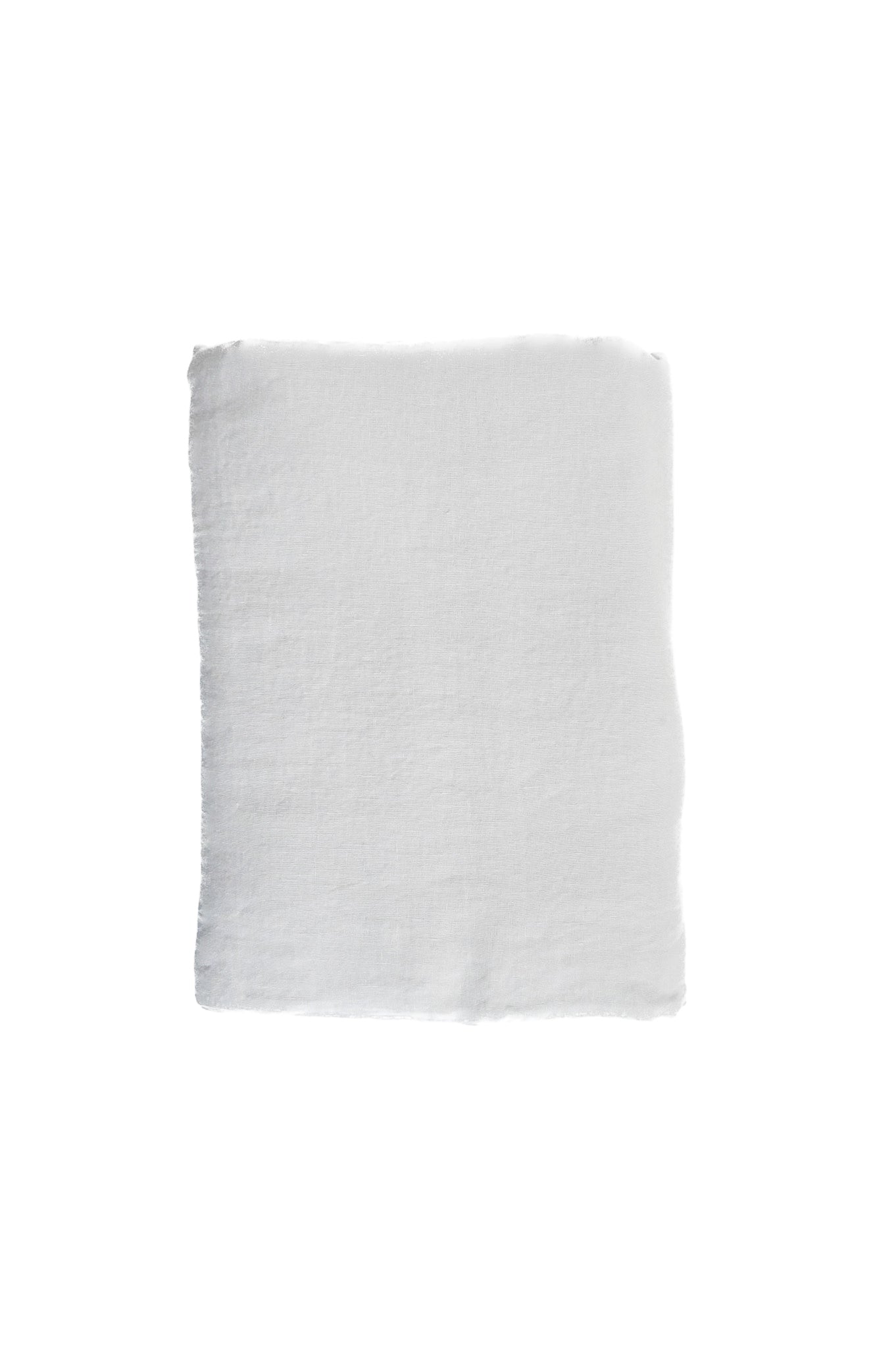 Seashell Gray Linen Duvet Cover
