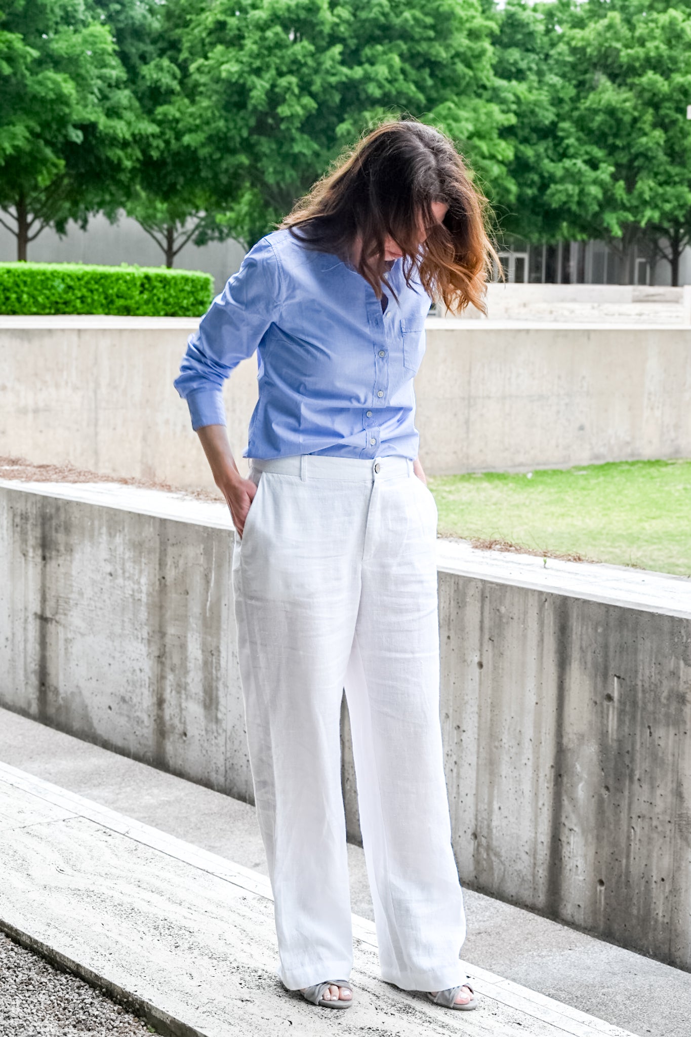 Positano Linen Trouser Linen the Label Positano Linen Trouser Linen the Label