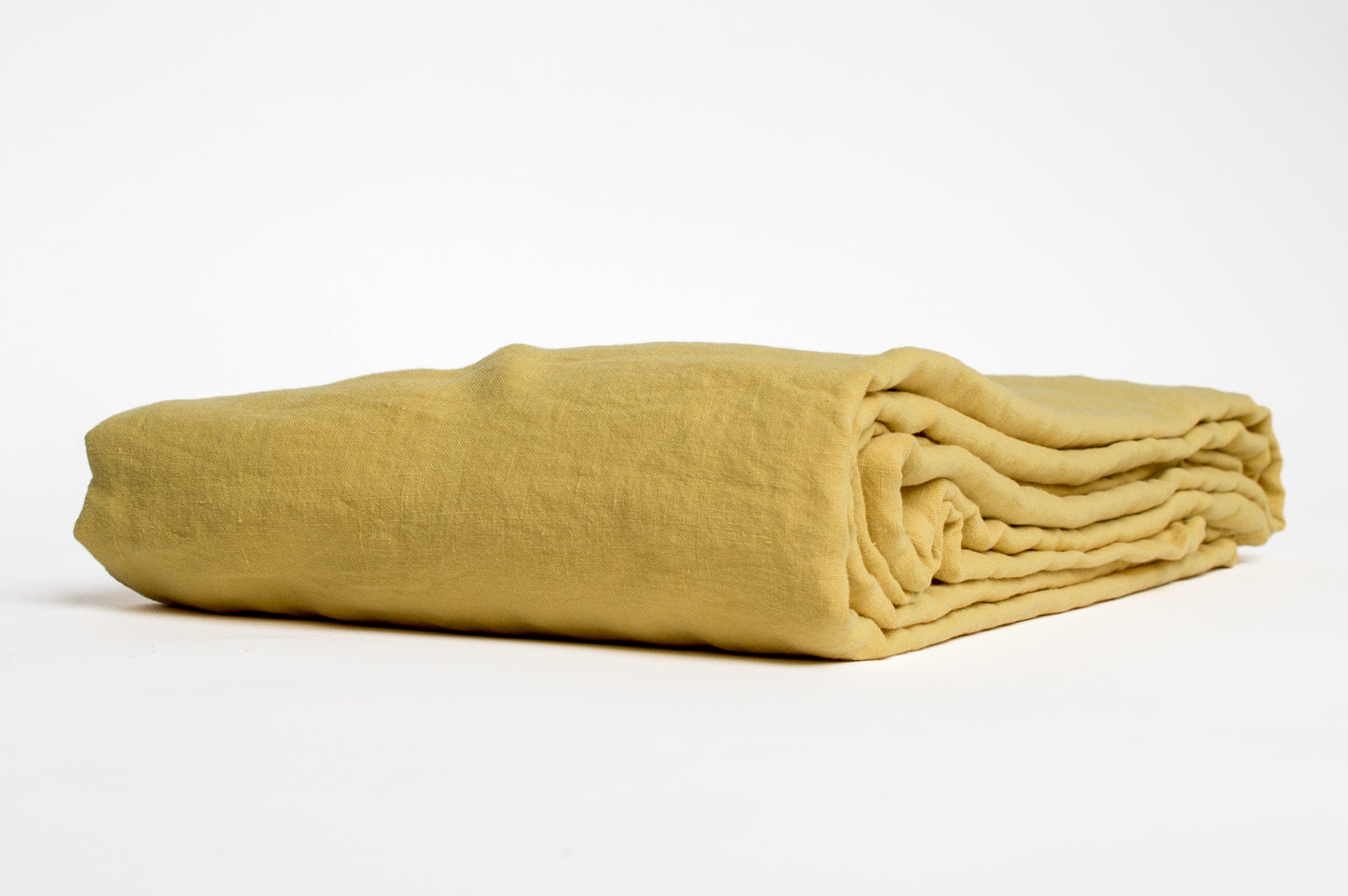 Citron Linen Coverlet
