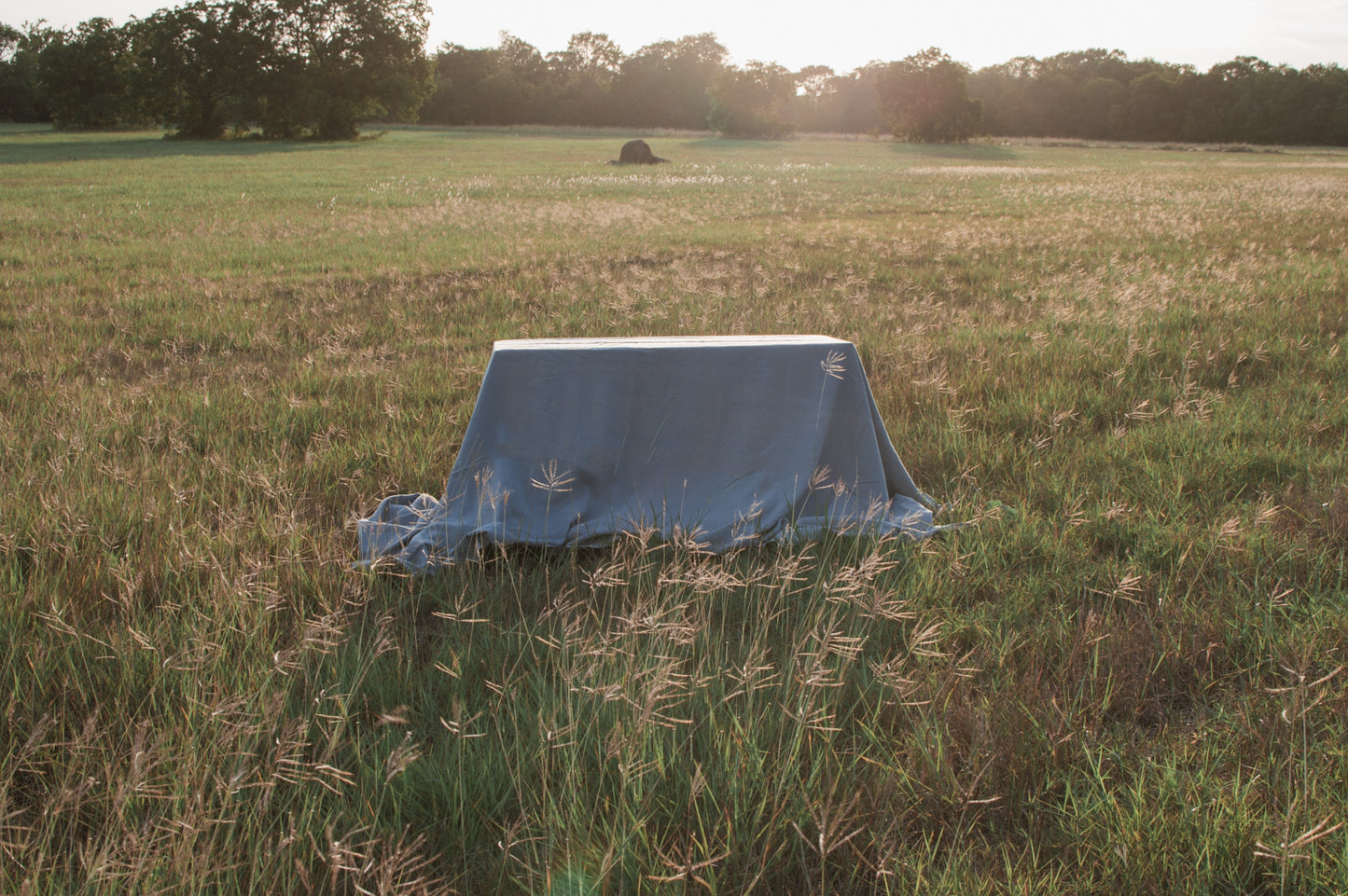 Oyster Linen Tablecloth