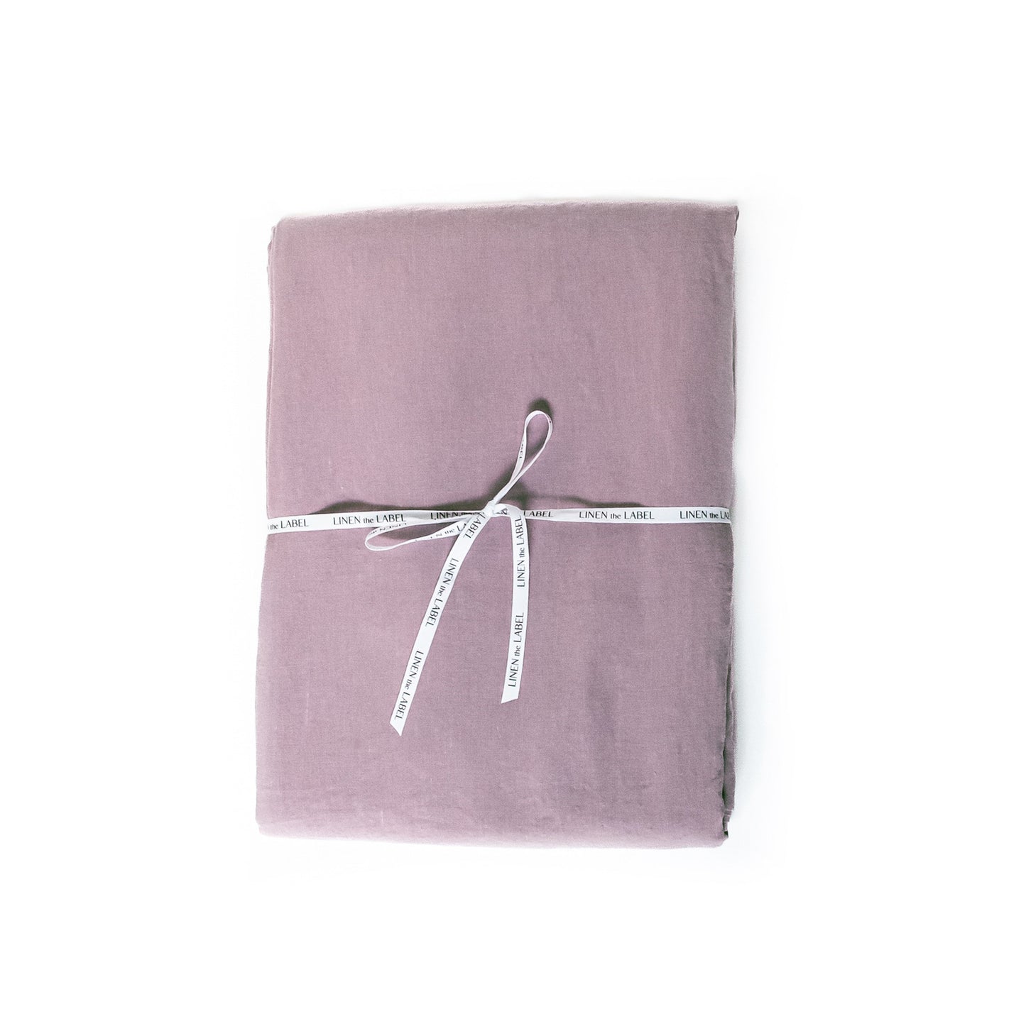 Lavender Linen Coverlet