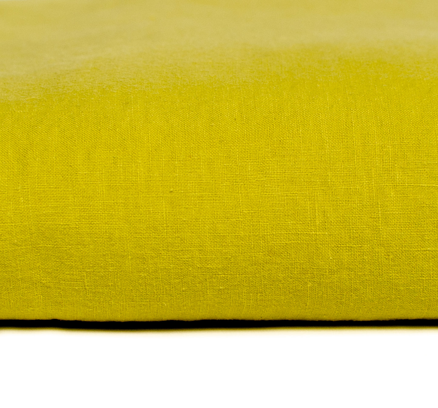 Chartreuse Linen Coverlet