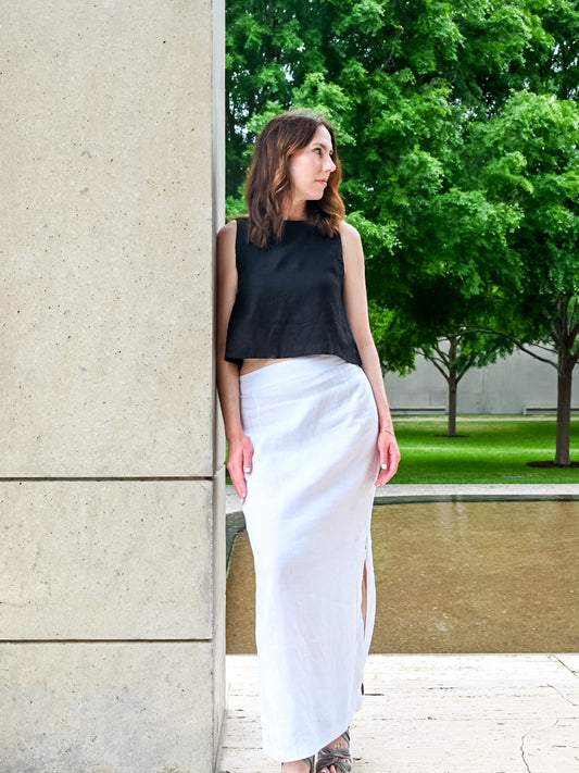 Isla Linen Top