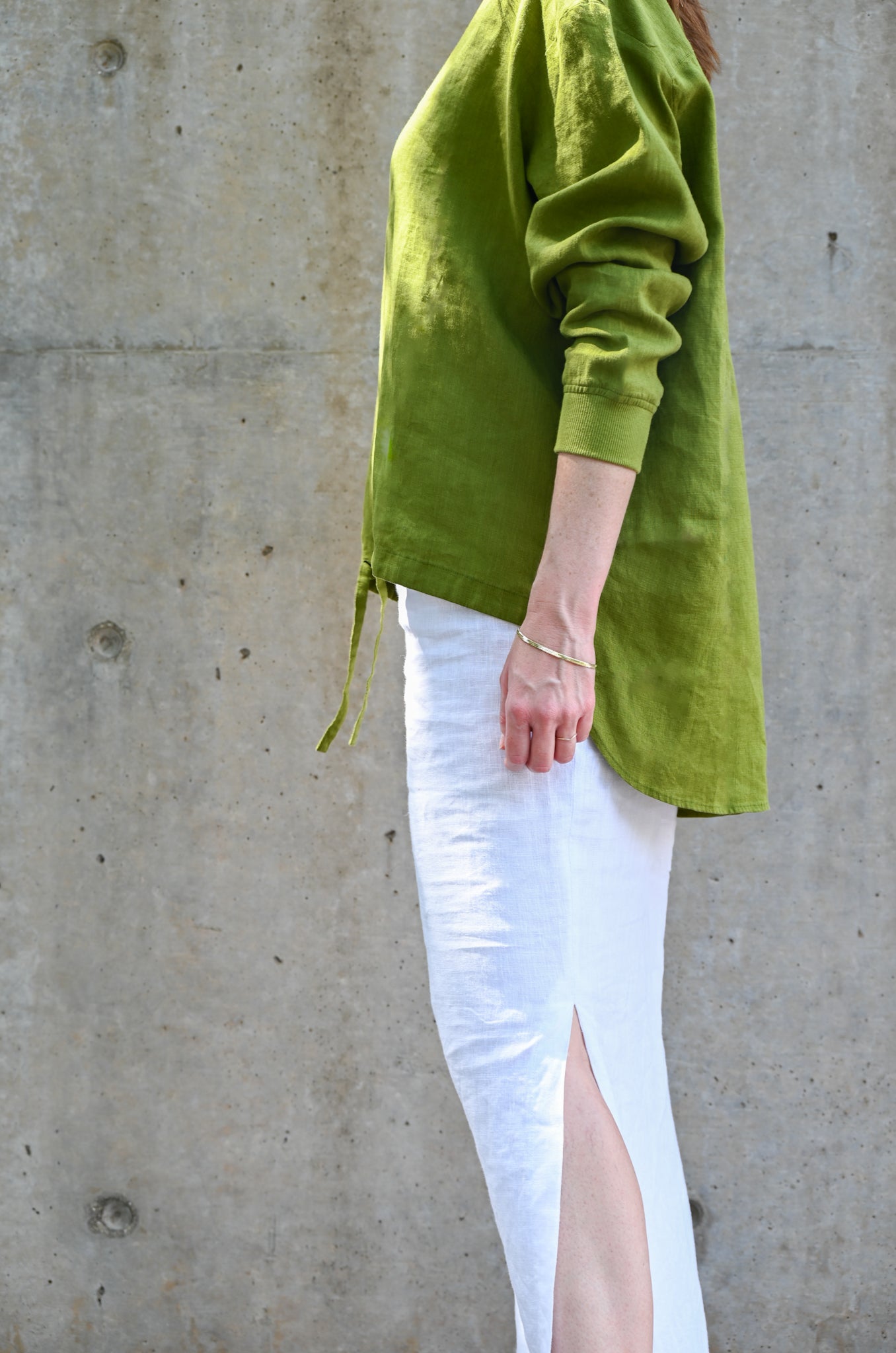 Chatham Top in Leaf Green