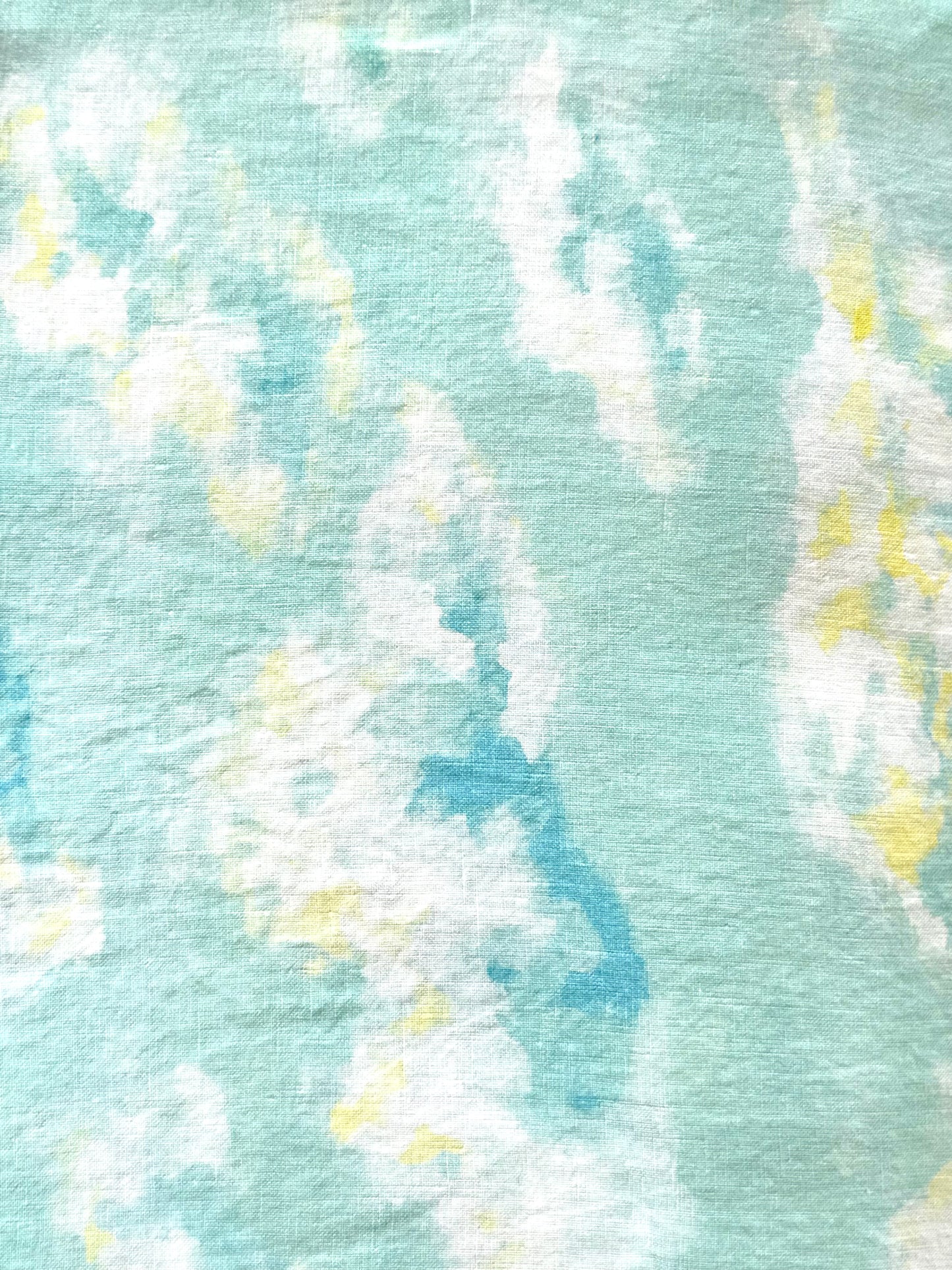 Set of Four Clouds Print Linen Napkins