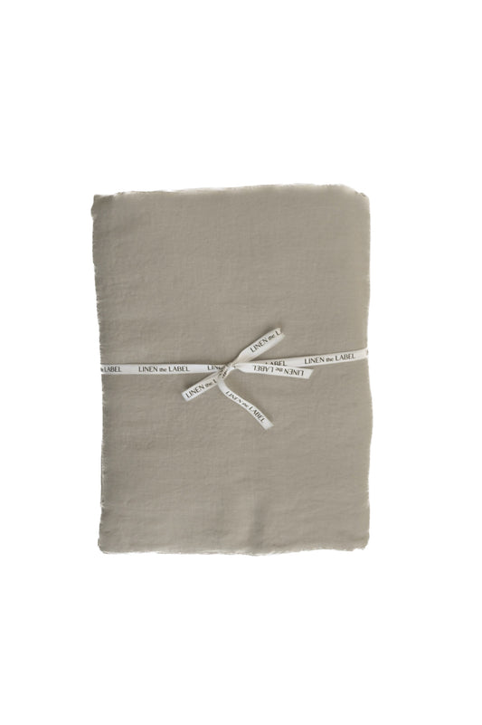 Oatmeal Linen Tablecloth