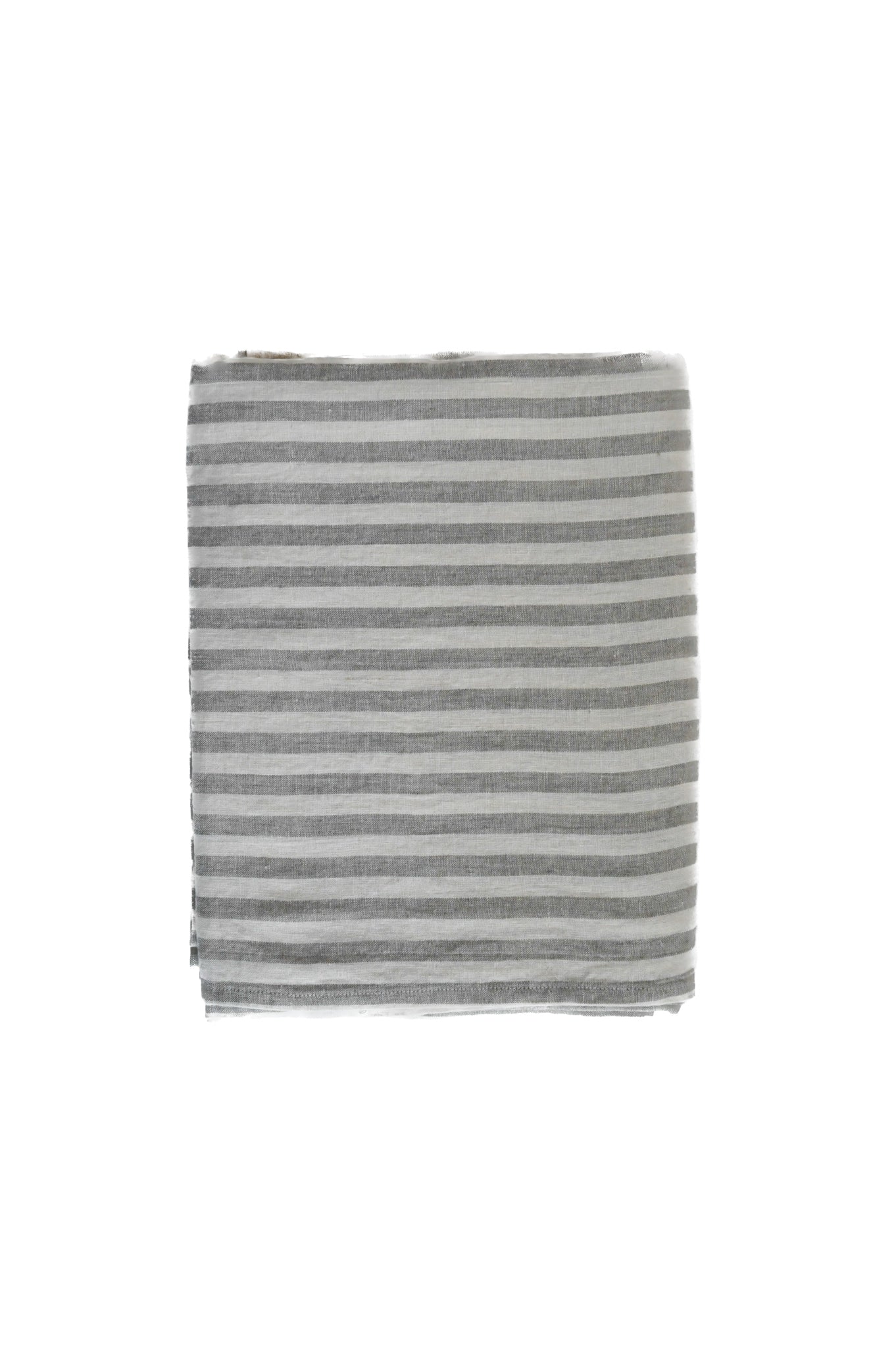 Striped Linen Tablecloth