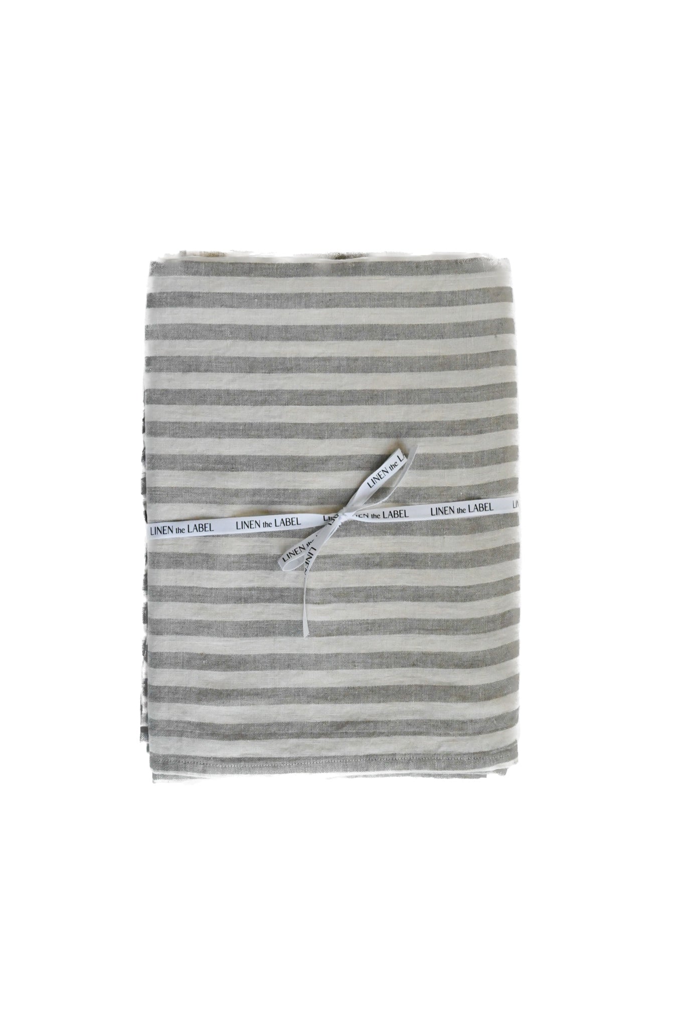 Striped Linen Tablecloth